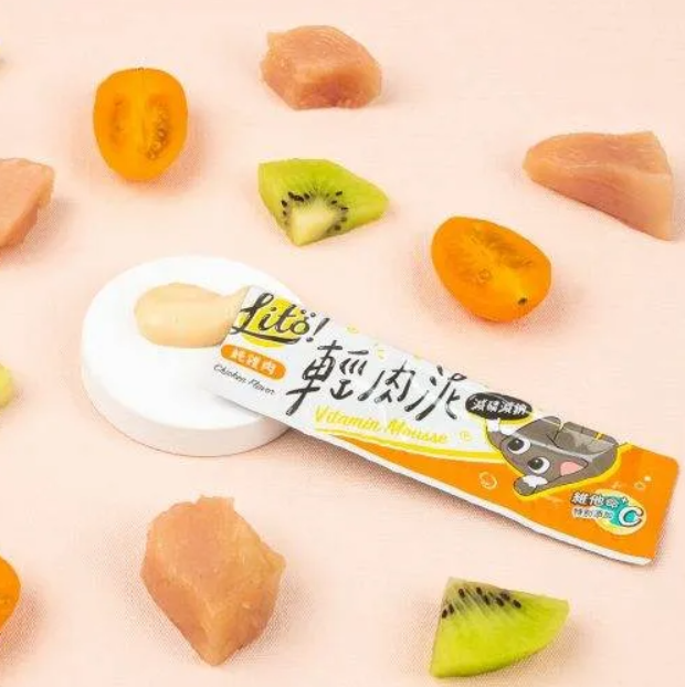 怪獸部落 |Litö ! 輕肉泥 |貓狗零食|肉泥條 (10G×4條)
