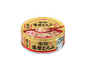 AIXIA 愛喜雅 金缶(日本製)濃厚湯汁系列貓罐頭 - 吞拿魚 70g GNT-1