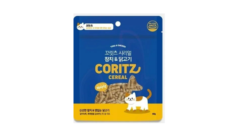 Coritz 穀類小食 吞拿魚及雞肉配方 60g