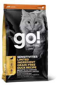 GO! SOLUTIONS | Sensitives 貓糧- 低敏美毛系列 無穀物鴨肉貓糧配方