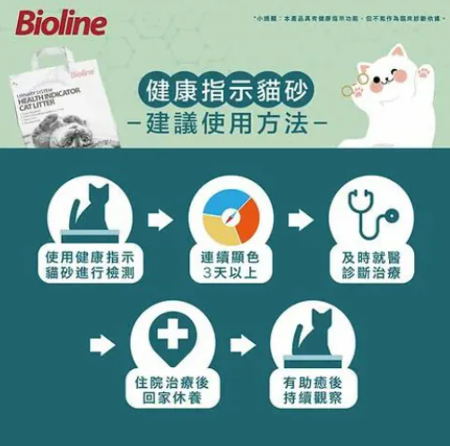 Bioline - 泌尿系統 健康指示貓砂 2.5kg