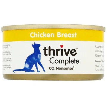 THRIVE 整全膳食100% 雞胸 貓罐頭 (幼貓) 75G
