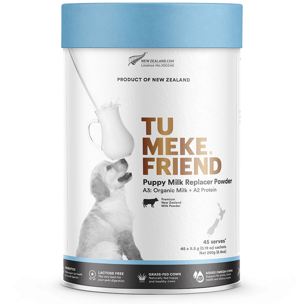 TU MEKE FRIEND 紐西蘭 Kitten Milk Replacer Power 高級有機營養奶粉: 幼犬 250g 5.5g x 45 獨立包裝 (複製)