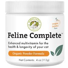 WHOLISTIC Organic Pumpkin Feline Complete 貓用有機南瓜纖維補充粉 8 oz