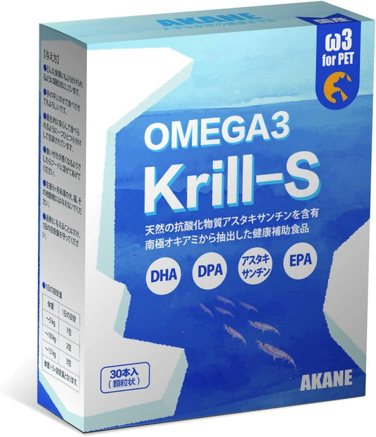 Akane – OMEGA-3磷蝦素補充劑 (3g x 30包)