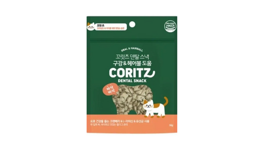 Coritz 健齒小食 健齒及去毛球配方 50g