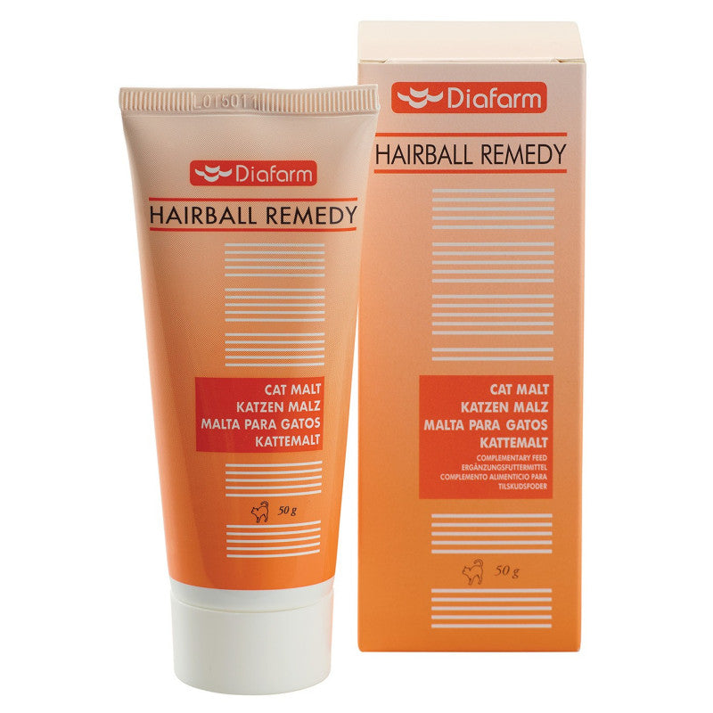 Diafarm 戴爾芬 – (貓用) 胚芽化毛膏 Cat Malt Hairball Remedy 50g