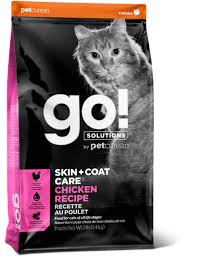 GO! SOLUTIONS ｜ Skin＋Coat Chicken 護膚美毛系列 雞肉貓糧配方 (桃)