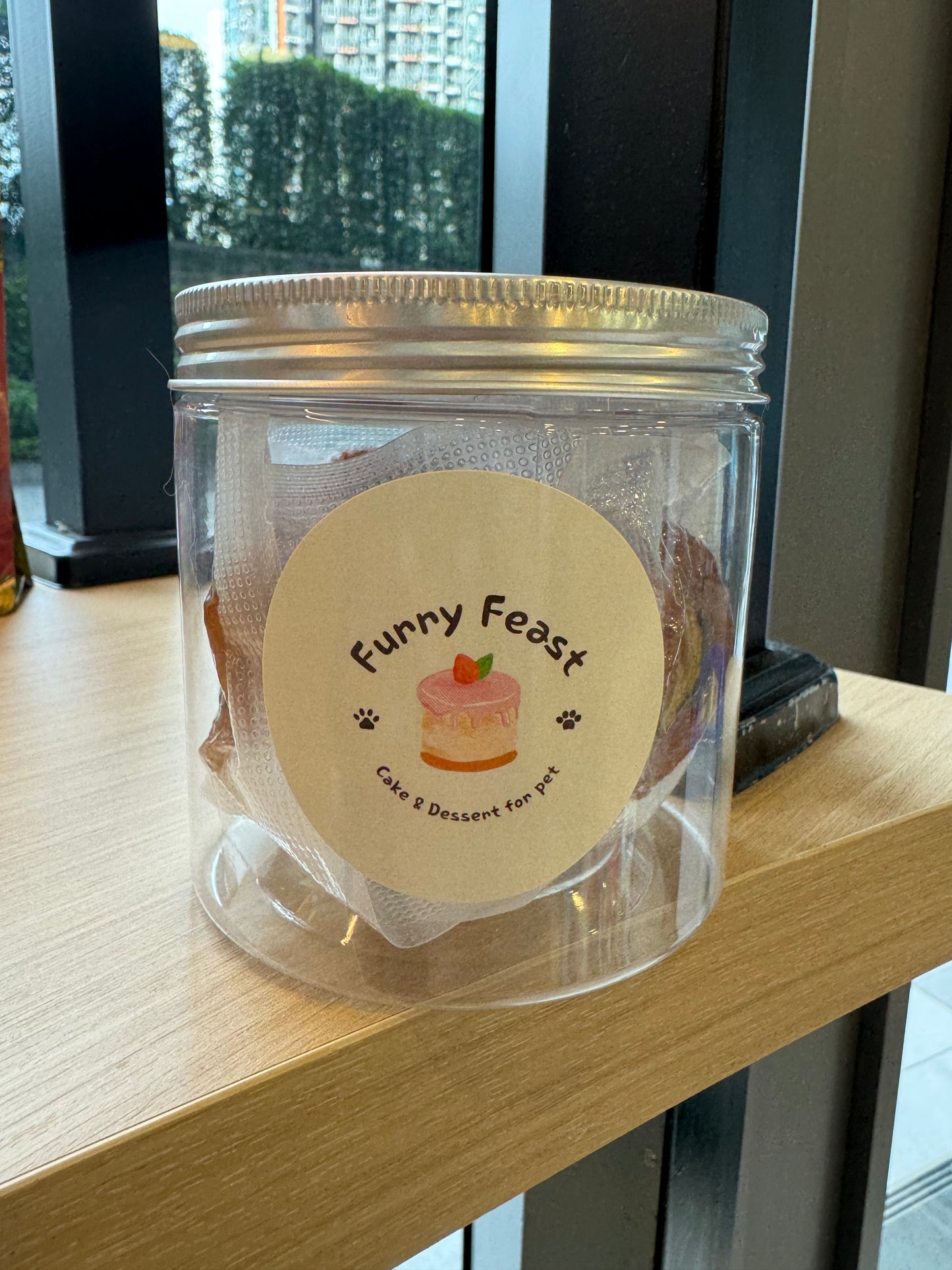 Furry Feast 蝦籽青瓜雞肉餅