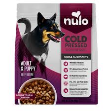 NULO Cold Pressed 冷壓柔蒸狗糧 -牛肉、羊肉 配方 [成犬、幼犬] 2.2lbs