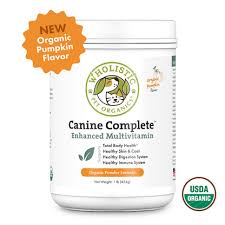 WHOLISTIC Organic Pumpkin Canine Complete 犬用有機南瓜纖維補充粉 1 lb