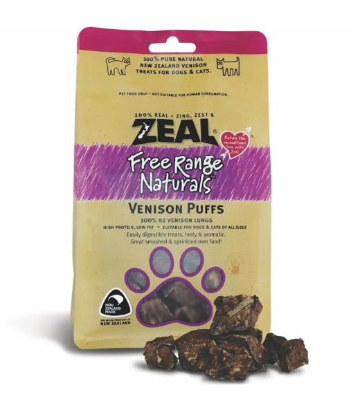 Zeal - Venison Puffs 鹿肺粒 85g
