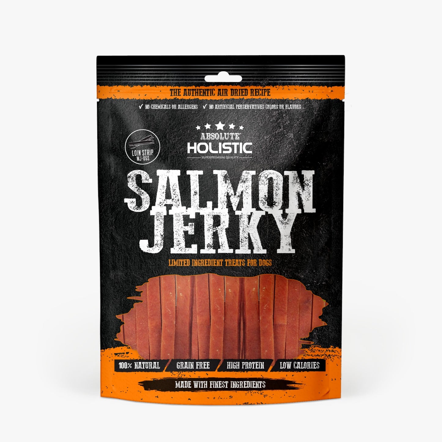 Absolute Holistic Jerky Salmon 風乾三文魚絲 100g