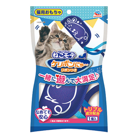 Earth Pet Neko Mote 貓草玩具 - 帶絲帶 EB940603